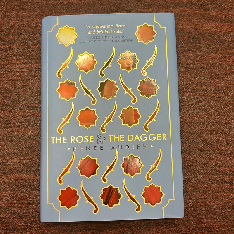 SIGNED The Rose & the Dagger (signed bookmark included)