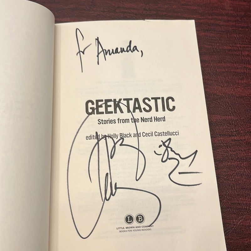 SIGNED Geektastic