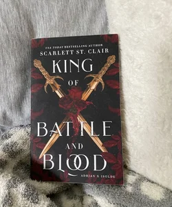 King of Battle and Blood SIGNED paperback