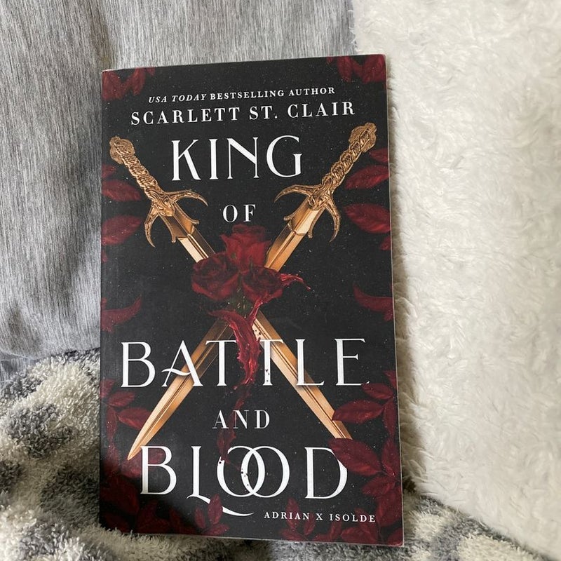 King of Battle and Blood SIGNED paperback