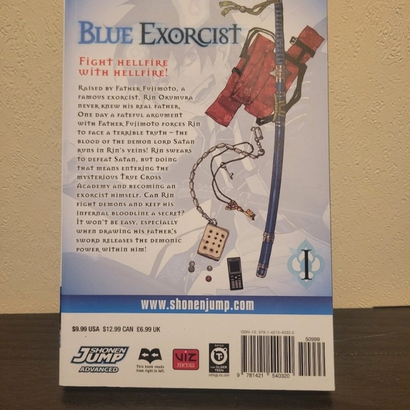 Blue Exorcist Volume 1