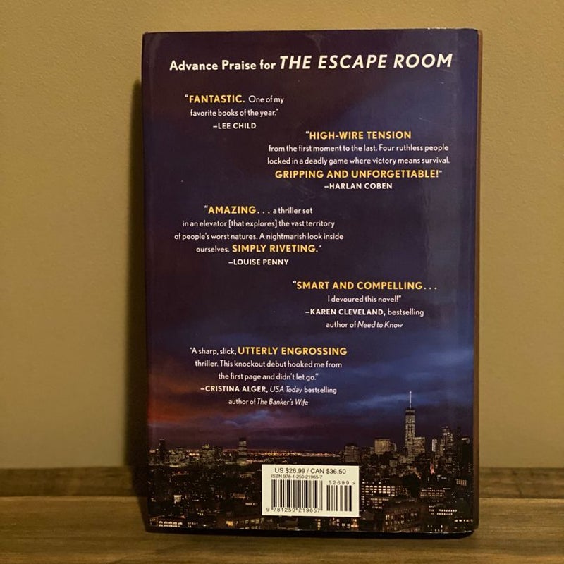 The Escape Room - 1st US edition