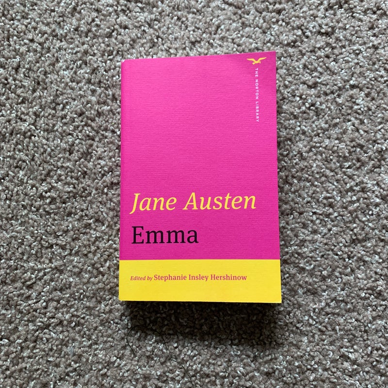 Emma (First Edition) (the Norton Library)