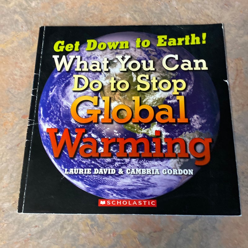 Get Down to Earth!  What Can You Do to Stop Global Warming