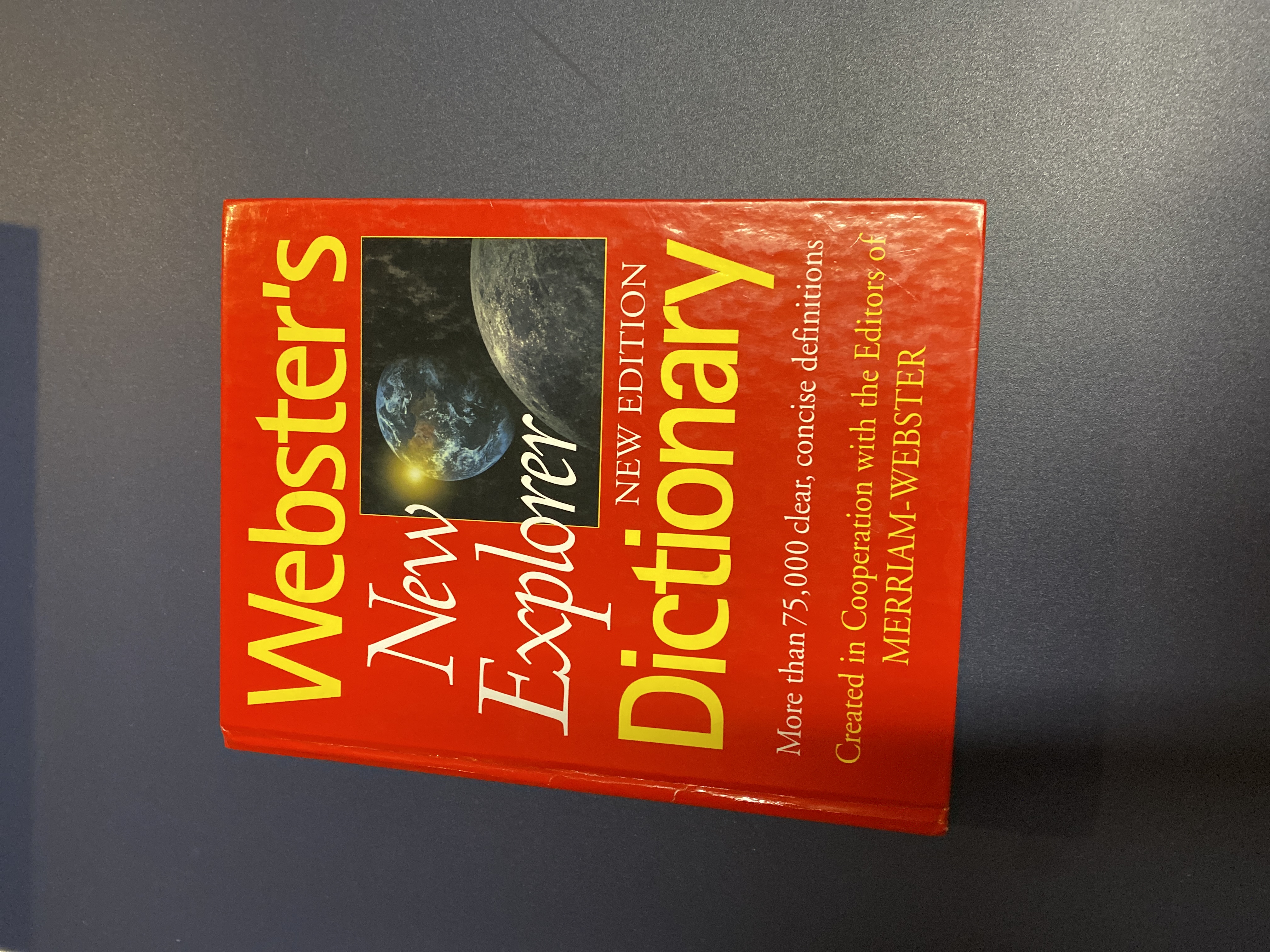 Webster's New Explorer Dictionary, New Edition