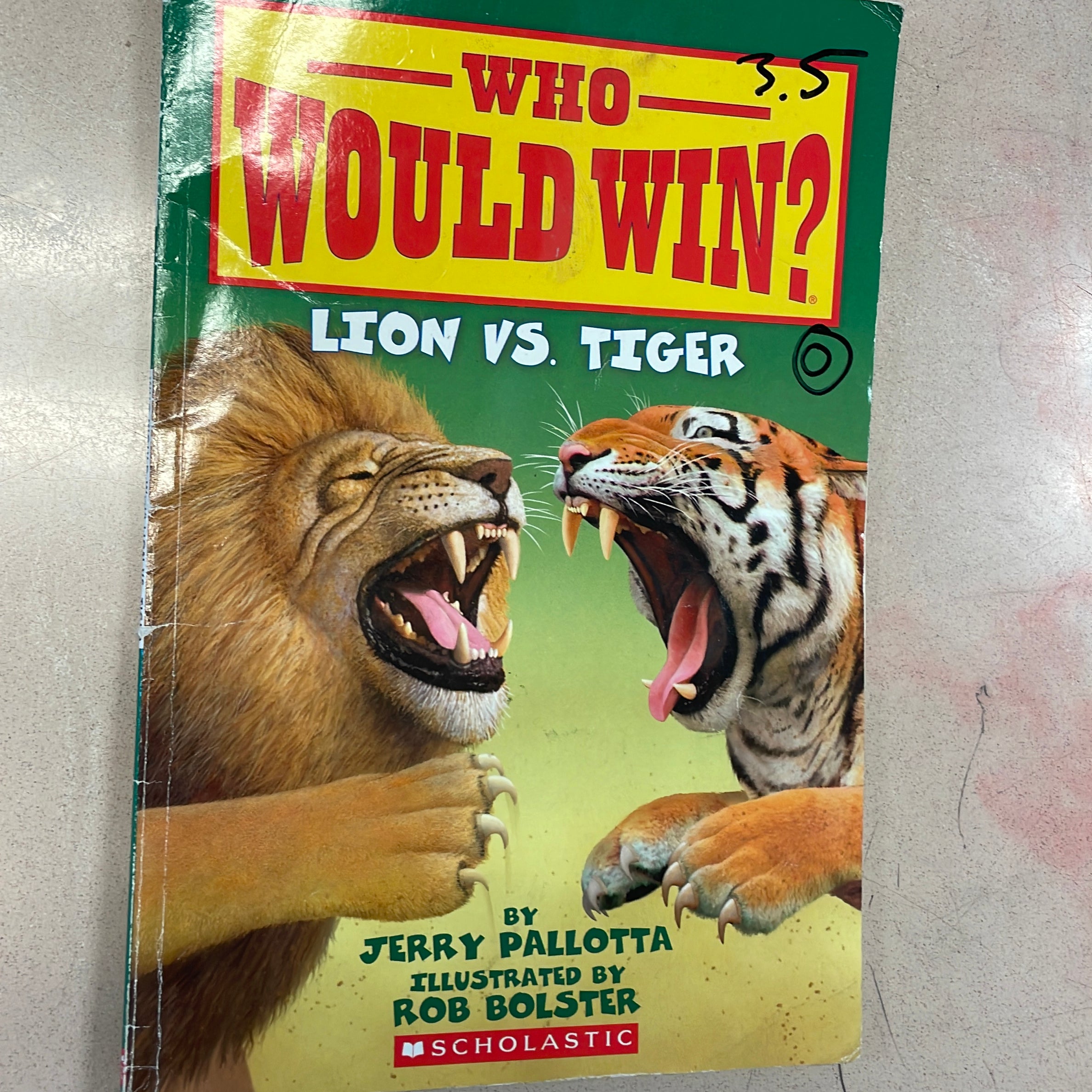 Lion vs. Tiger