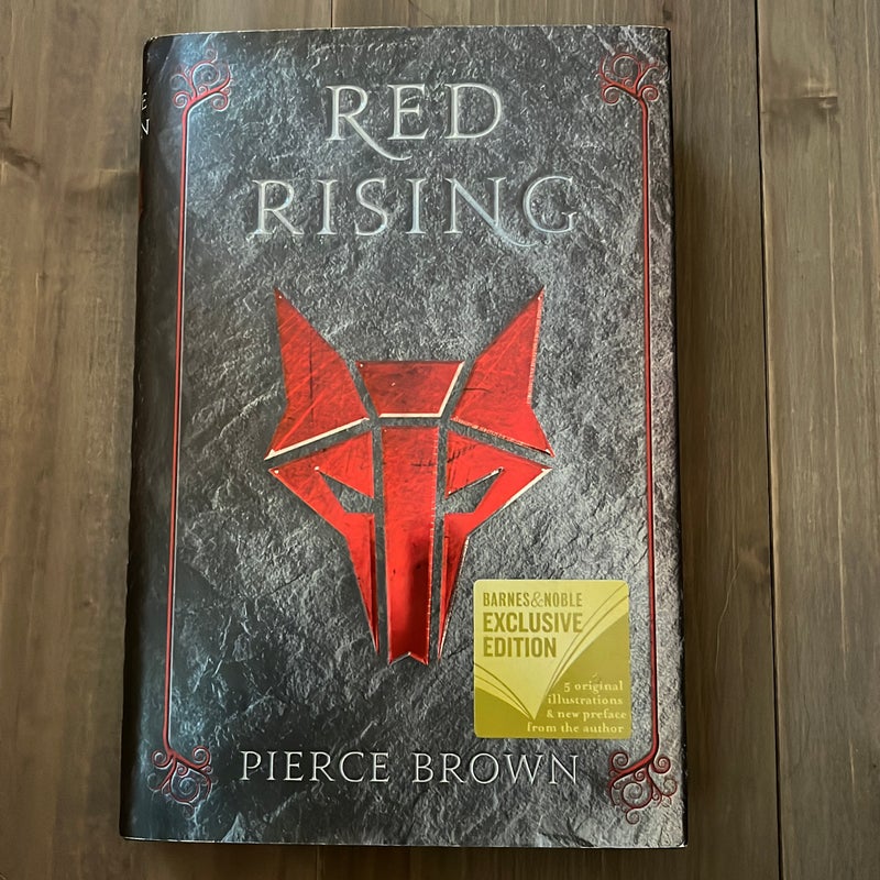 Red Rising Barnes and Noble Exclusive Edition