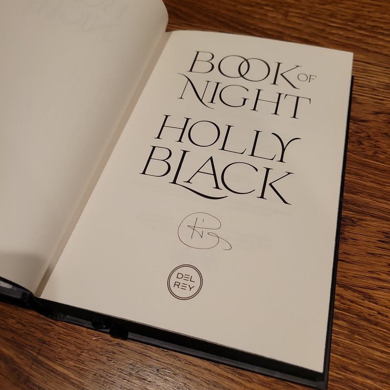 Book of Night (Fairyloot Exclusive Edition)