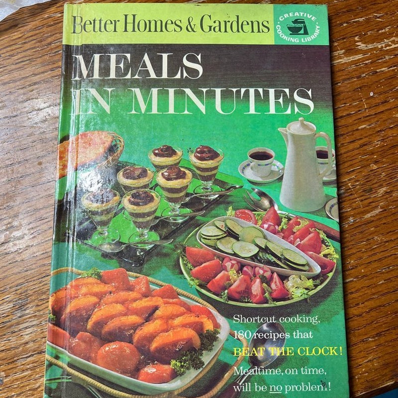 Better homes and gardens Meals in Minutes 