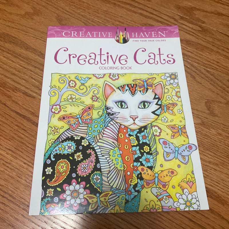 Creative Haven Creative Cats Coloring Book