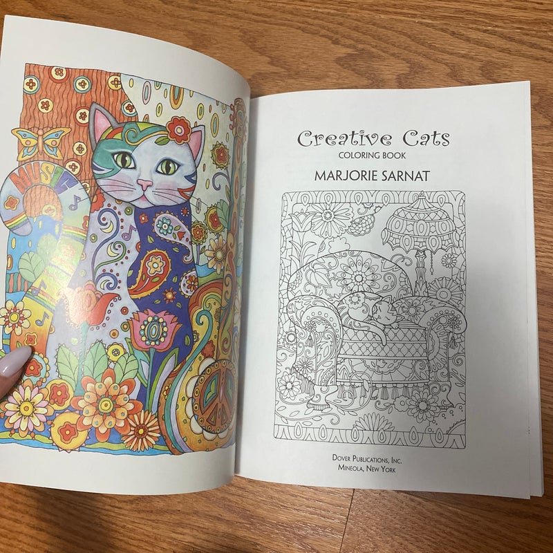 Creative Haven Creative Cats Coloring Book