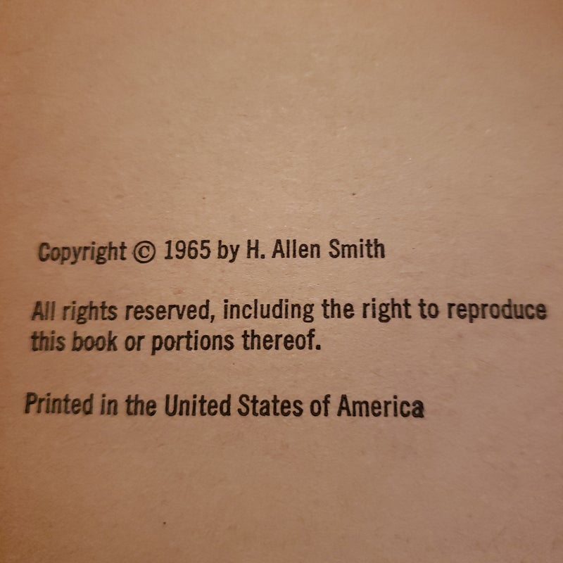 Poor H. Allen Smith's Almanac 1965
