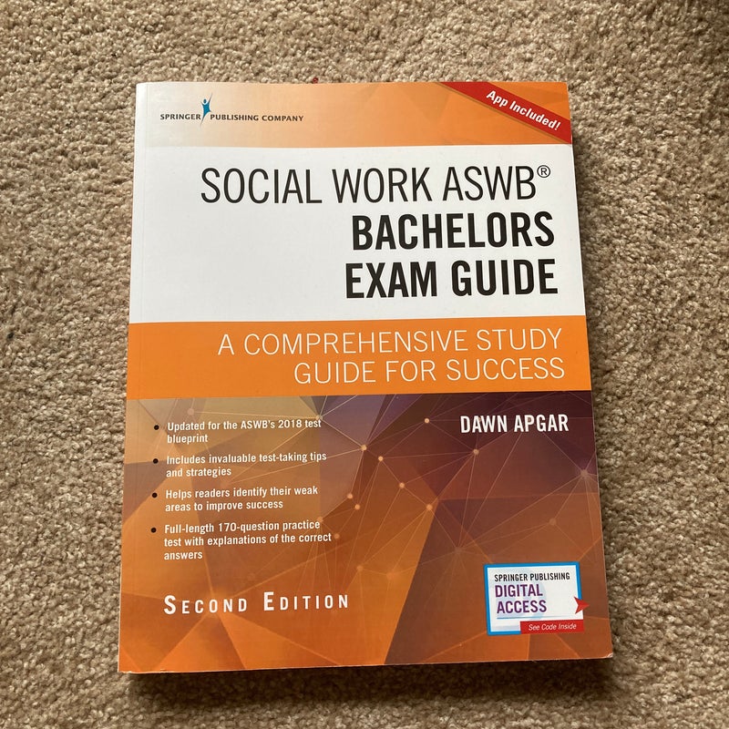 Social Work Aswb Bachelors Exam Guide, Second Edition