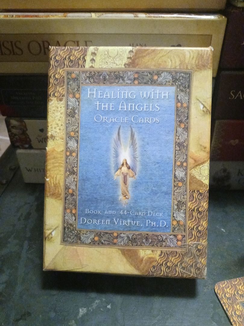 Healing With The Angels Oracle Cards By Doreen Virtue, PhD - Complete Set