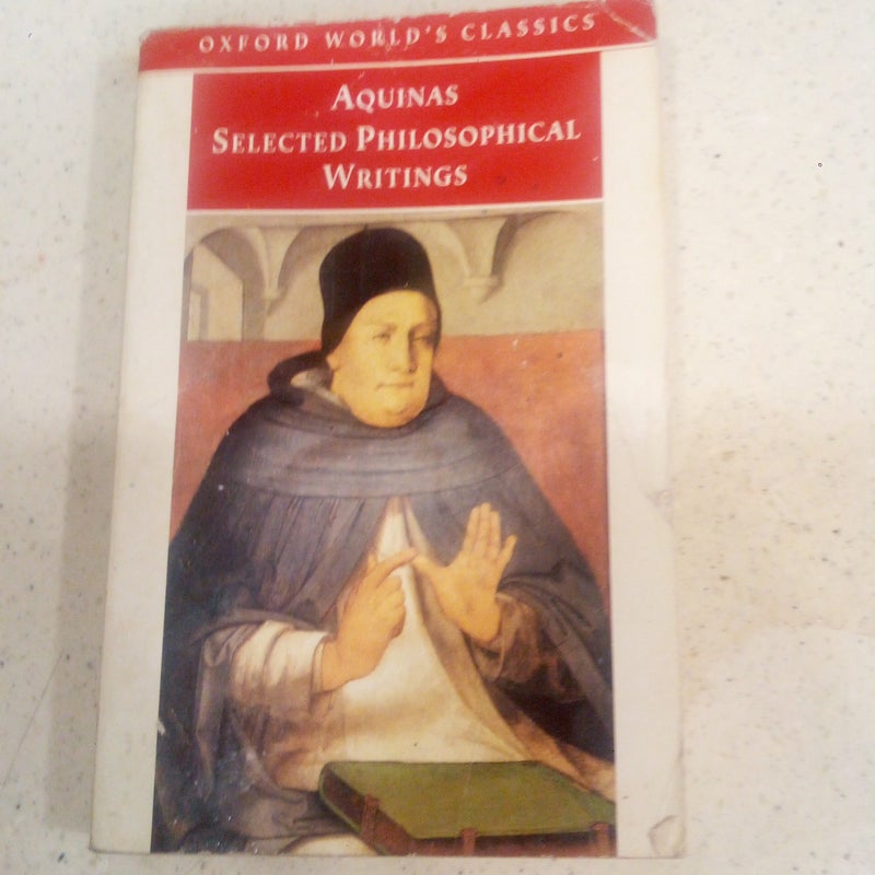 Selected Philosophical Writings