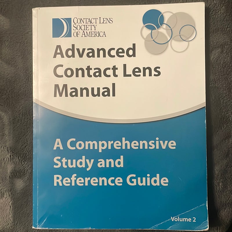 Contact Lens Manual Volume 2