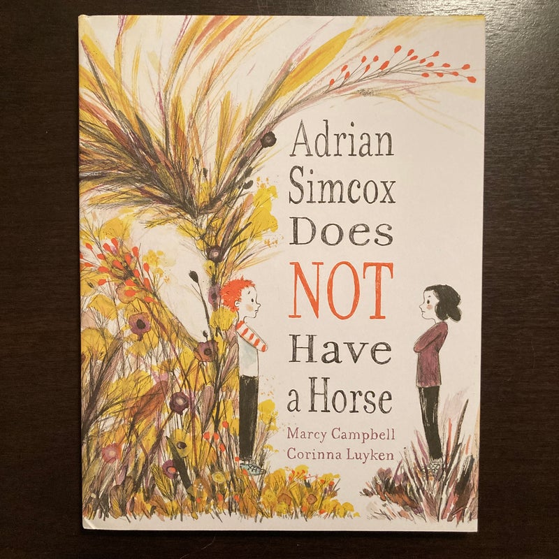 Adrian Simcox Does NOT Have a Horse