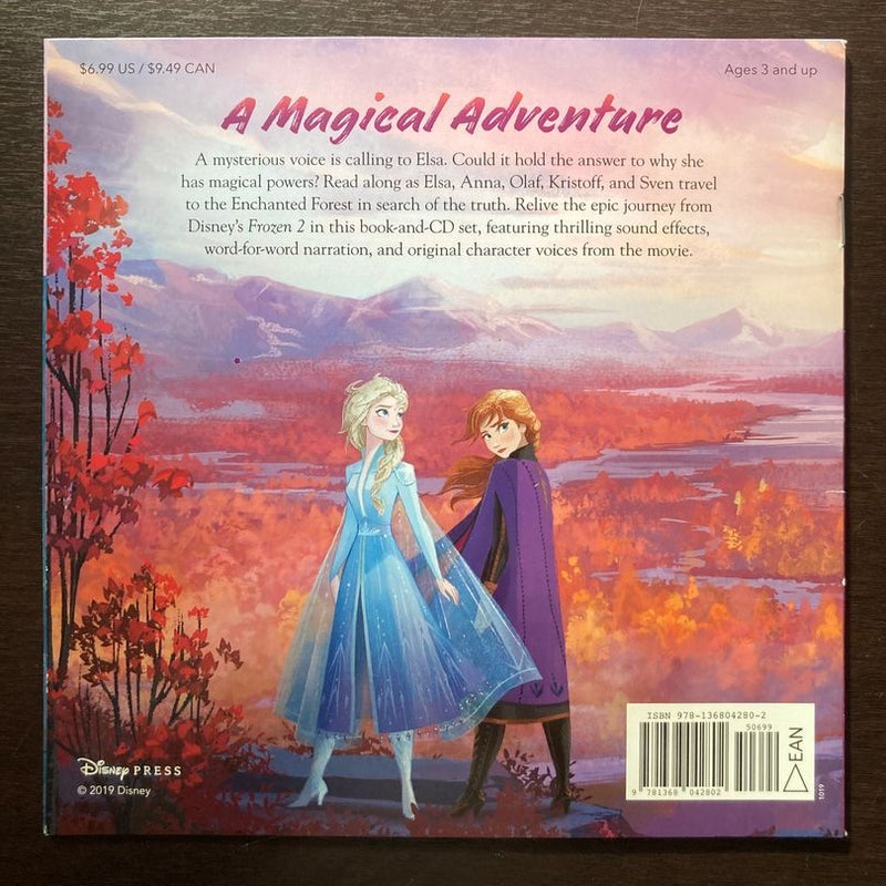 Frozen 2 Read-Along Storybook and CD