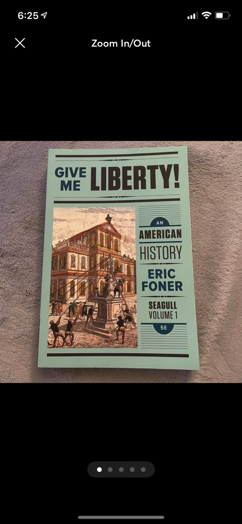 Give Me Liberty!: an American History 5e Seagull Volume 1 with Ebook and IQ