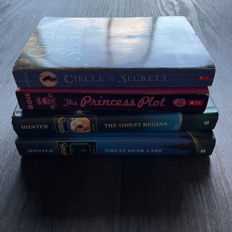 Scholastic Bundle (circle of secrets and the princess plot)