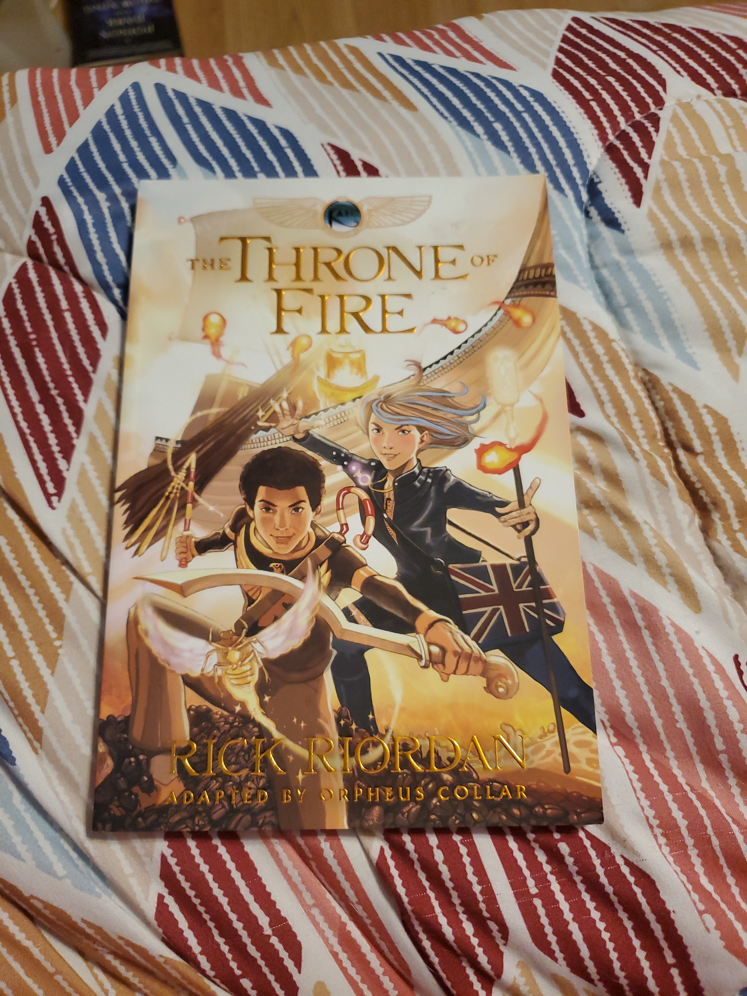 Kane Chronicles, the, Book Two the Throne of Fire: the Graphic Novel (the Kane Chronicles, Book Two)