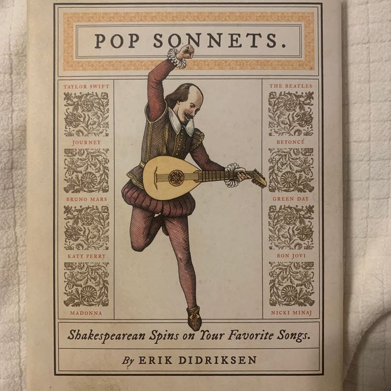 Pop Sonnets