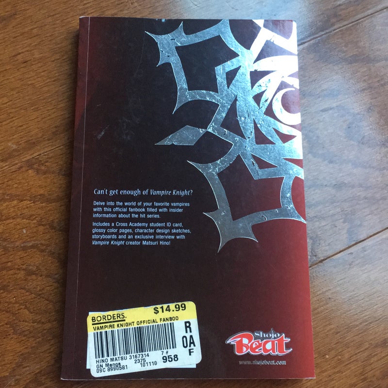 Vampire Knight Official Fanbook by Matsuri Hino | Pangobooks