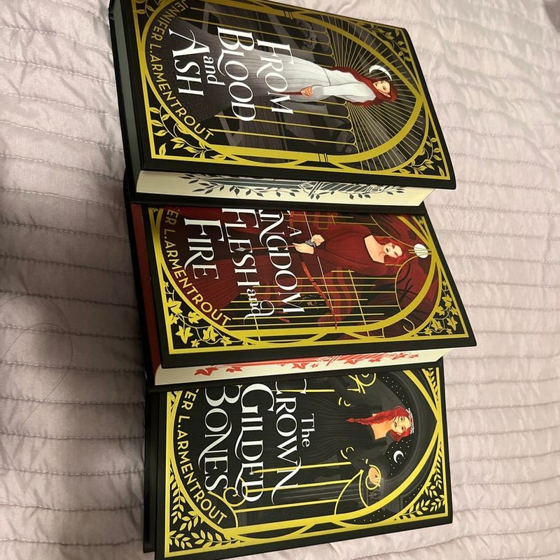 From Blood and Ash Series (Books 1-3) Never Read Only Used 4 Display! 