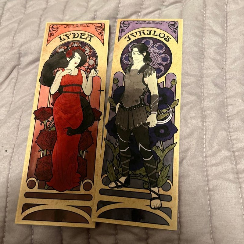 In the Ravenous Dark inspired Bookmarks