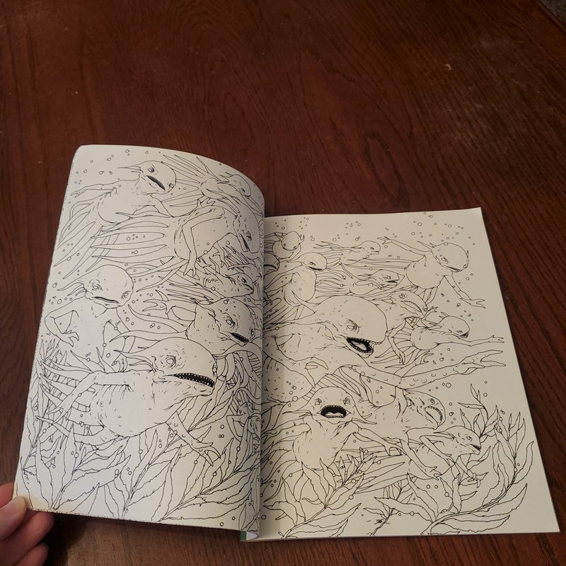 Harry Potter Magical Creatures Coloring Book