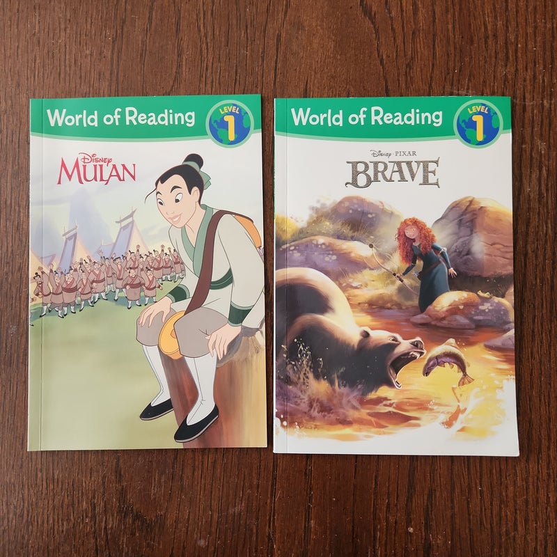 World of Reading Disney Princess Level 1 Boxed Set