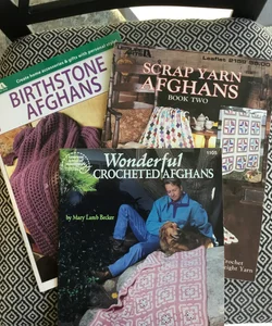 Crochet afghans 3-Pack