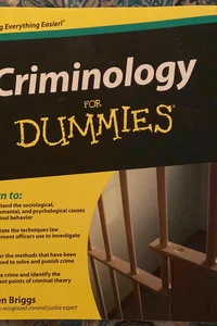 Criminology for dummies