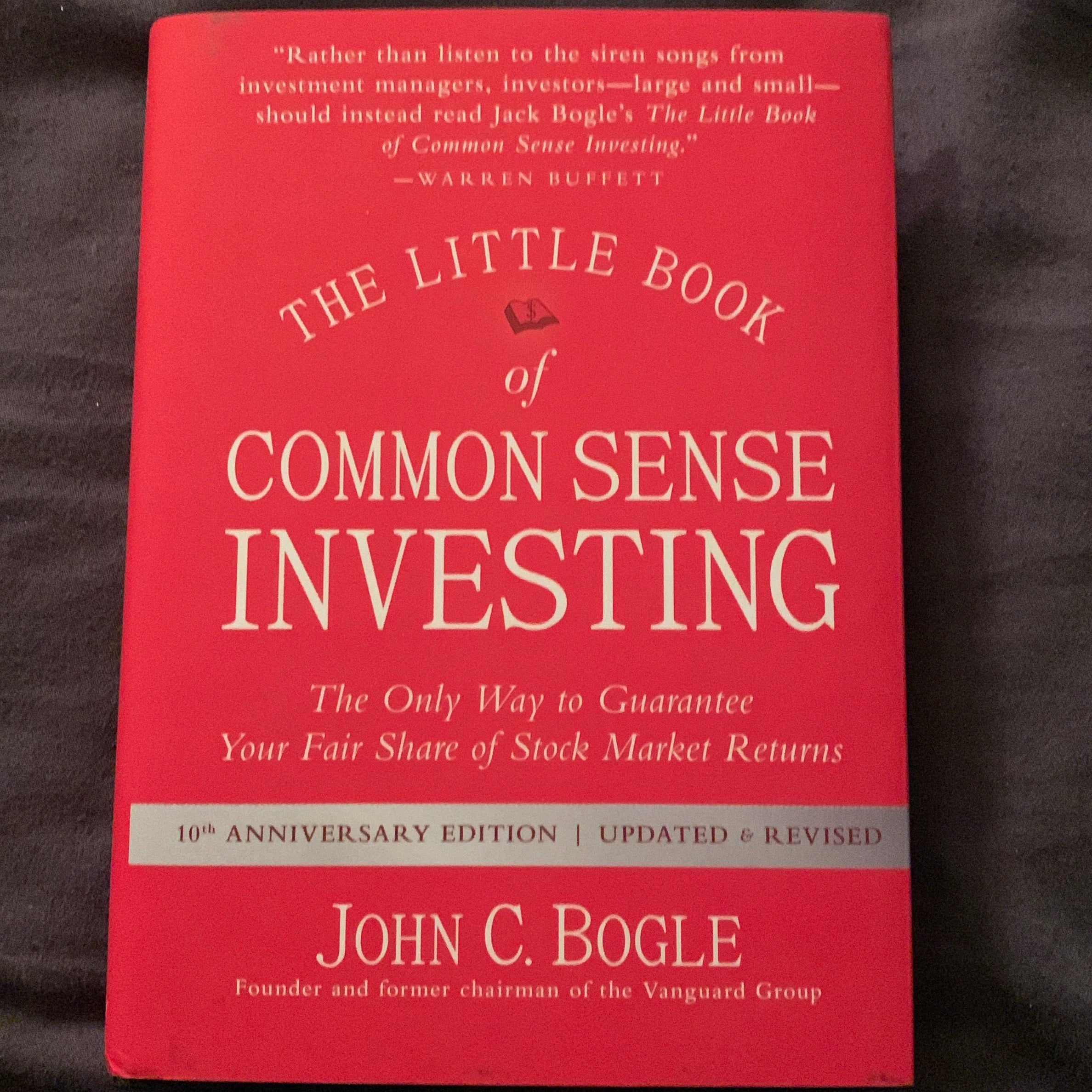 The Little Book of Common Sense Investing