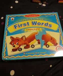 Learning to Read: First Words