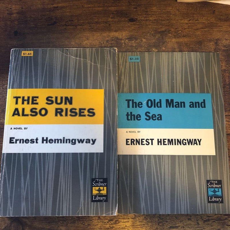 Lot of Two Paperback Hemingway Novels