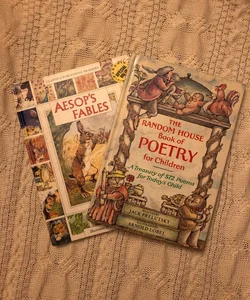 Children’s Book Bundle - Aesop’s Fables & Book of Poetry