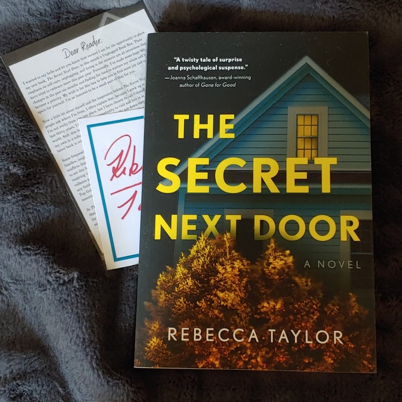 The Secret Next Door (with signed bookplate, author letter)