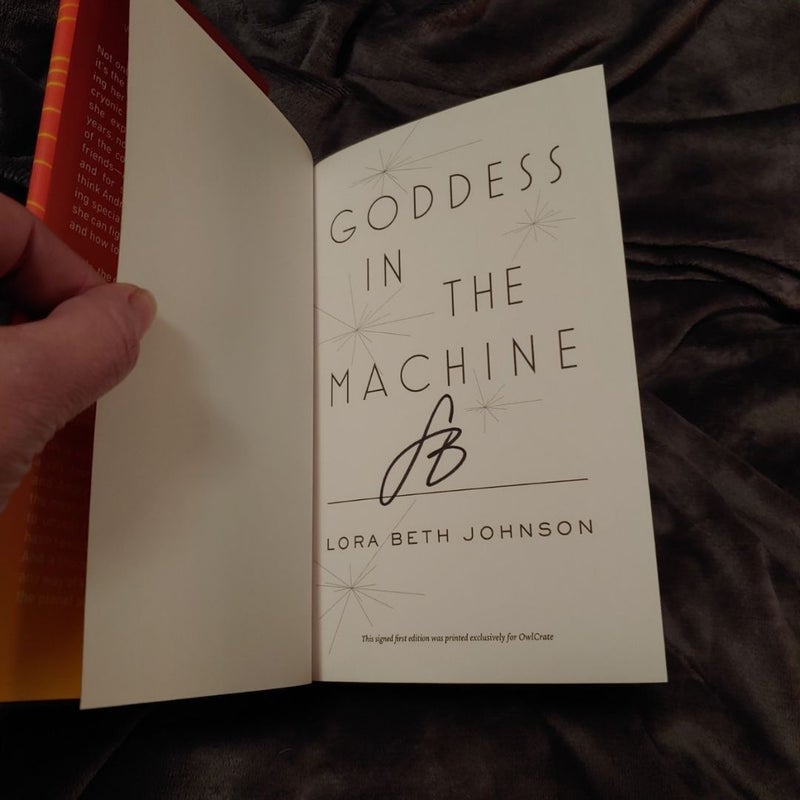 Goddess in the Machine (OwlCrate edition)