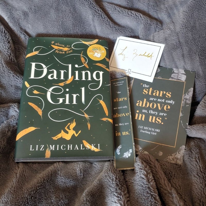 Darling Girl (with signed book plate, bookmark & print)