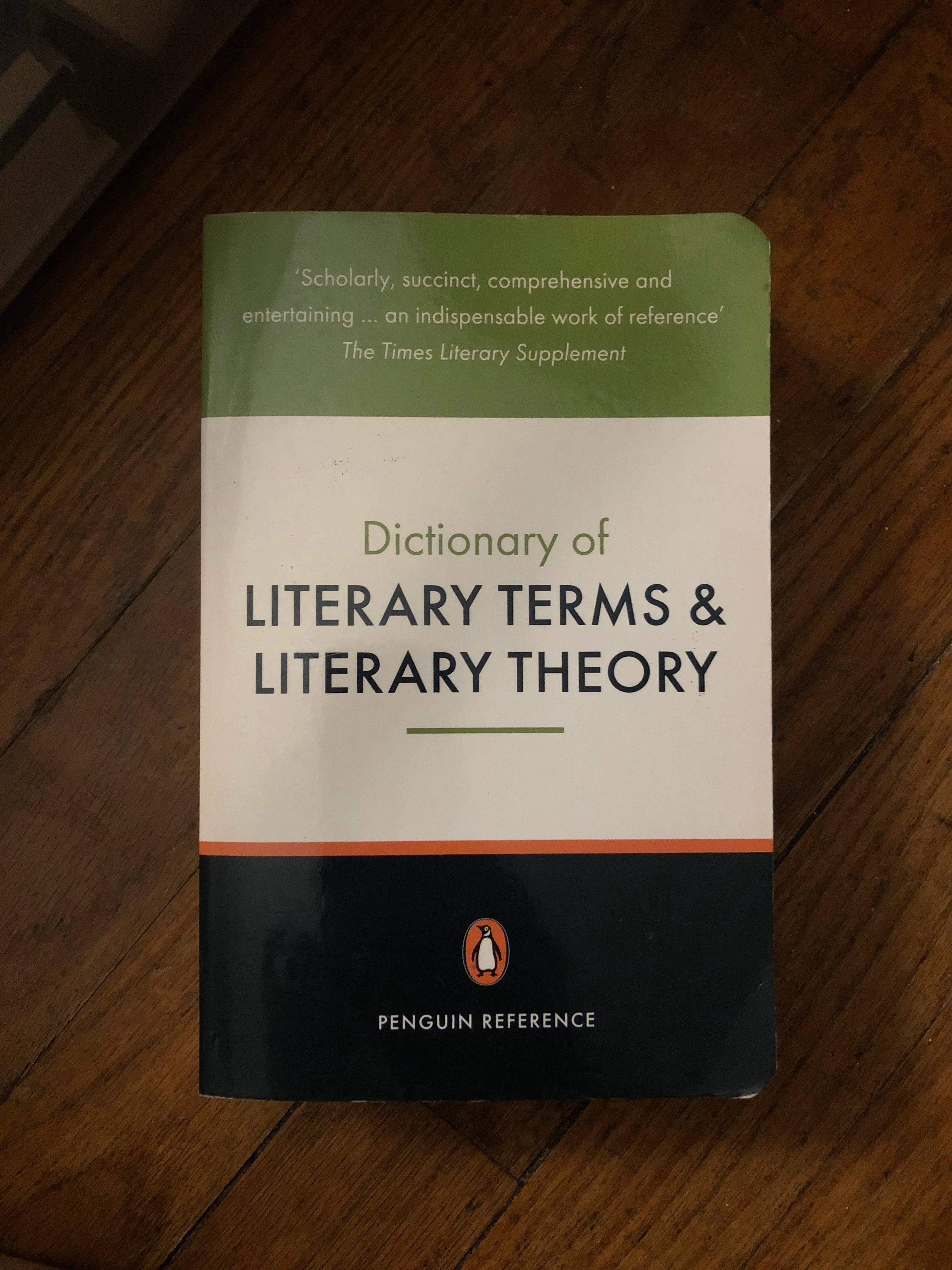 Dictionary of Literary Terms and Literary Theory