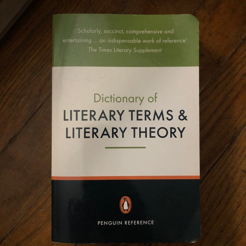 Dictionary of Literary Terms and Literary Theory