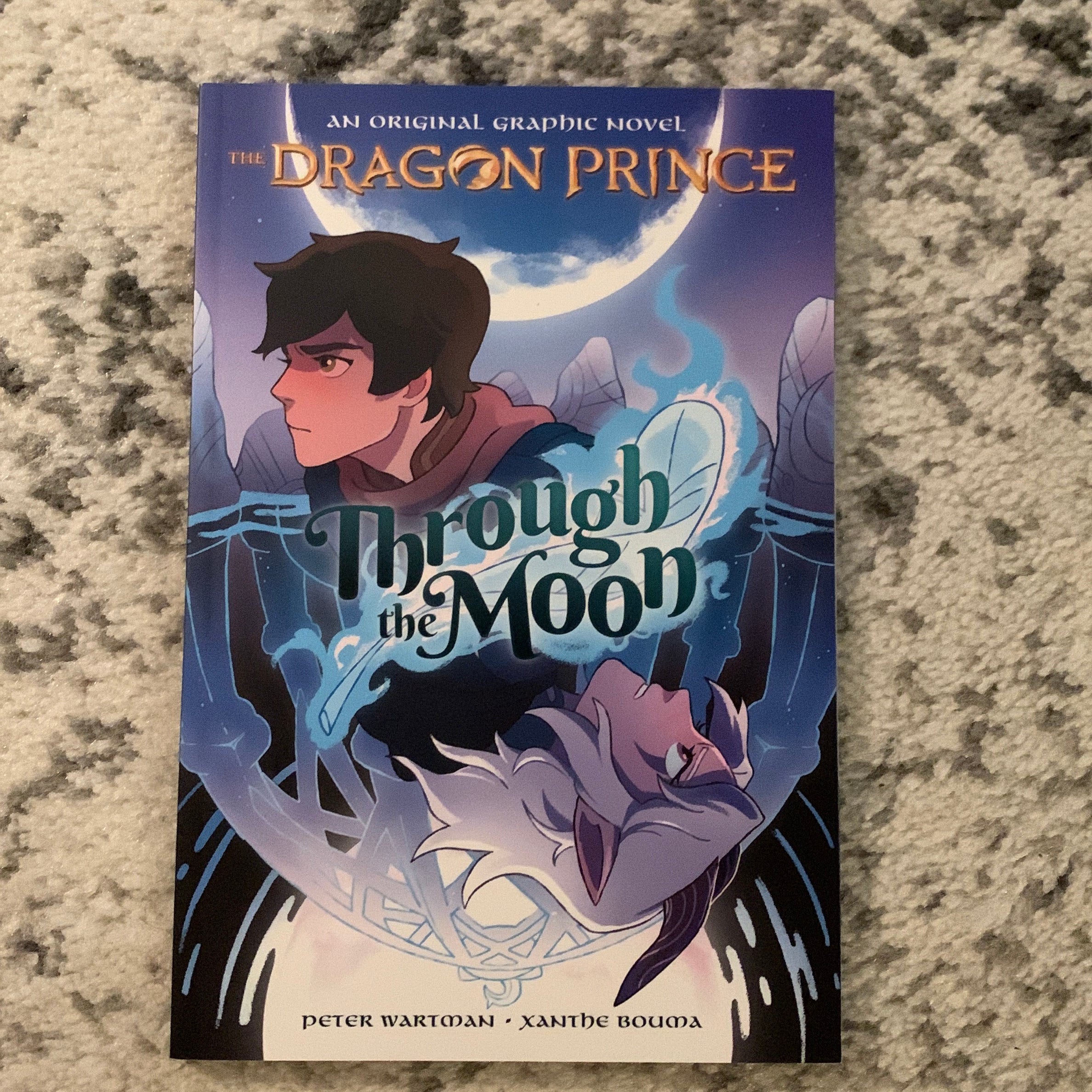 The Dragon Prince Through the Moon