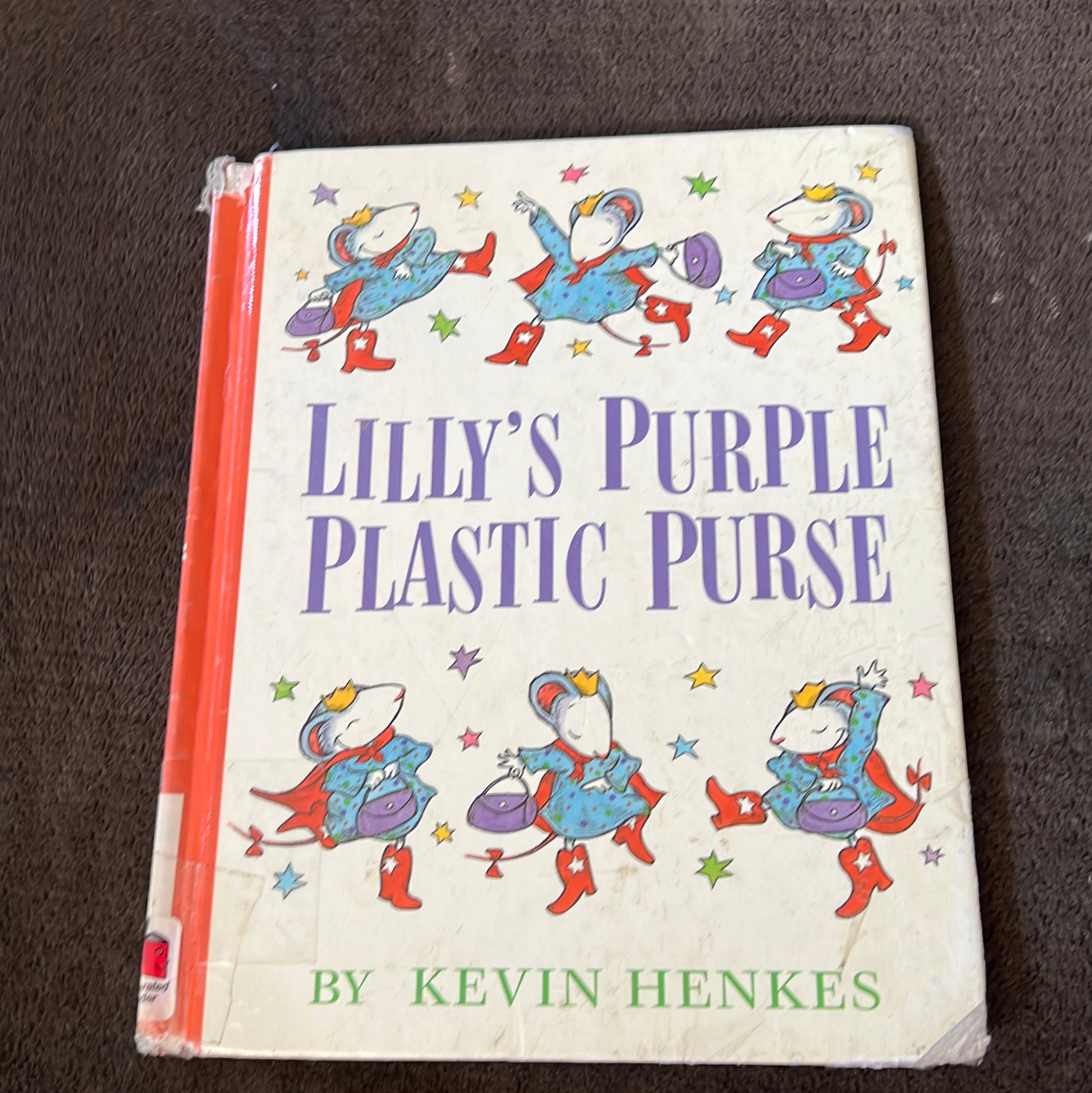 Lilly's Purple Plastic Purse