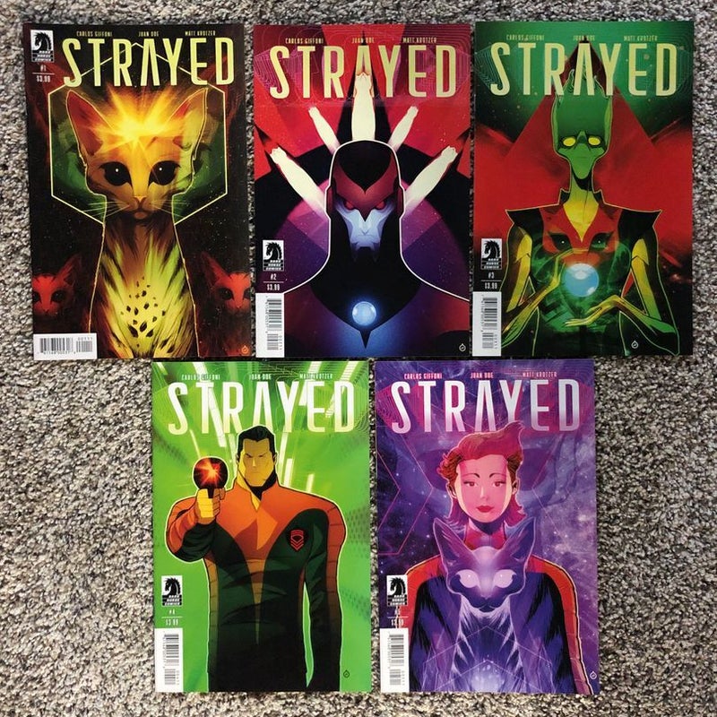 Strayed - Lot #1-5 from Dark Horse Comics