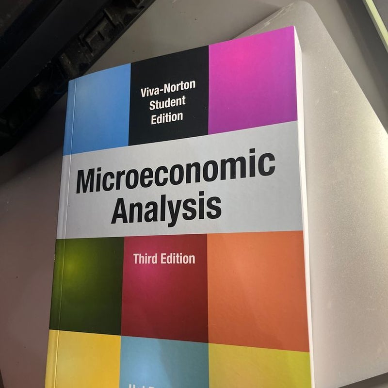 Microeconomic Analysis by Hal R. Varian , Paperback | Pangobooks