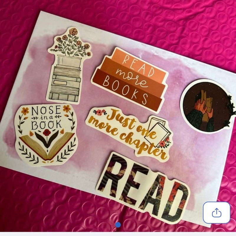 Mysterious Bookish Stickers 