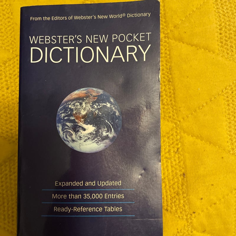 Webster's New Pocket Dictionary