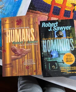 Hominids & Humans (two books)