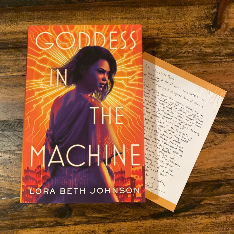 Goddess in the Machine- Owlcrate Edition